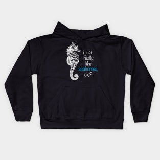 Cute Seahorse Kids Hoodie